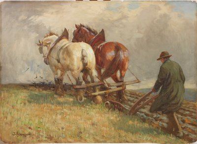 Labourage, vers 1900-19 - John Atkinson